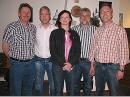 Peter Nelles (1. Vors.), Ludger Trinn (2. Vorsitzender), Kirsten Behle (ehemalige Schriftf&uuml;hrerin), Christoph Venohr (neuer Schriftf&uuml;hrer), Ansgar Trinn (Kassierer)